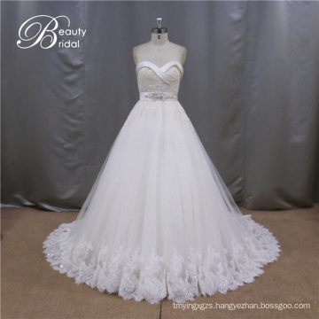 SL609 Hot Sale Pretty Sweetheart Ball Gown Wedding Dress 2016
